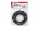 Draad 1x2,0mm² meeraderige soepele kern 5 meter zwart